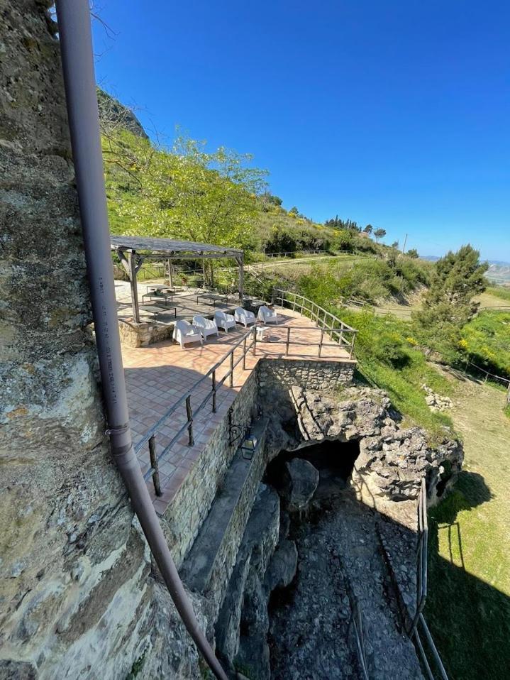 La Casa Sulla Roccia Villa Enna Exterior foto